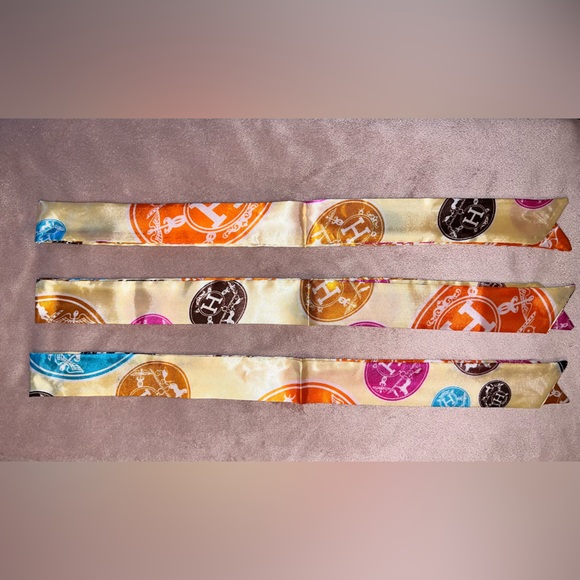 “H” Twilly scarves….3 for $20 - Picture 1 of 7